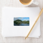 カナダ風光明媚なブリティッシュコロンビアの海岸 ラベル (インサイチュ)