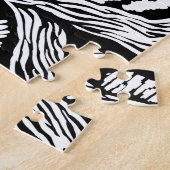 カナダ風景美術パズル – 森の芸術品 ジグソーパズル (側面)