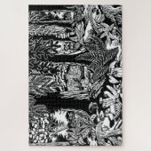 カナダ風景美術パズル – 森の芸術品 ジグソーパズル (縦)