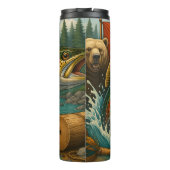 カナダ魚釣り野生生物野外アドベンチャー タンブラー (裏面)