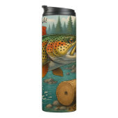 カナダ魚釣り野生生物野外アドベンチャー タンブラー (回転右)