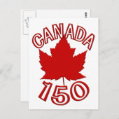 カナダ150はがきカナダ土産はがき ポストカード (正面/裏面)