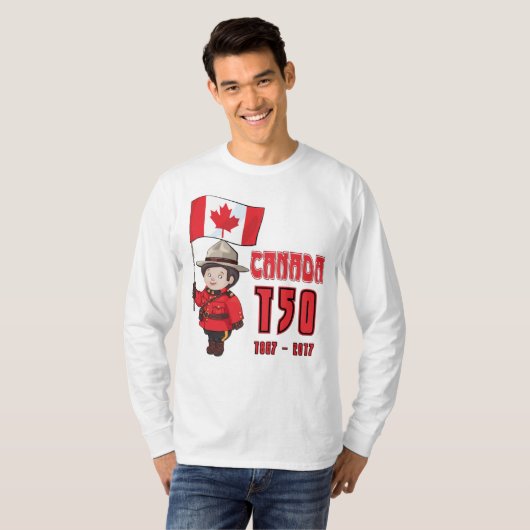 カナダ150周年 Tシャツ (正面フル)