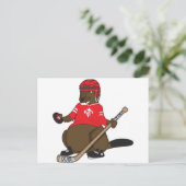 カナダ150 in 2017 Beaver Hockey ポストカード (スタンド正面)