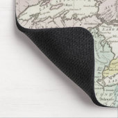 カナダ1761年の正確な地図 マウスパッド (コーナー)