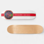 カナダ1867年のオーロラホワイトスケートボード以来 スケートボード (横)