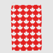 カナダ1867年150年スタイルデザイン設立 ゴルフタオル (正面)