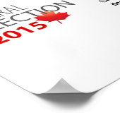 カナダ2015年選挙ポスター ポスター (角)