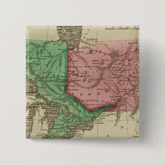 カナダ3 缶バッジ (正面)