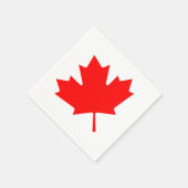 カナダ50ナプキンスの日セット スタンダードカクテルナプキン (角)