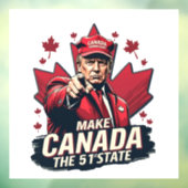 カナダ51番目の州トランプCanadian ウィンドウサイン (シート3)