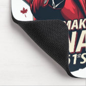 カナダ51番目の州トランプCanadian マウスパッド (コーナー)