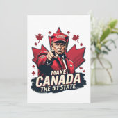 カナダ51番目の州トランプCanadian 招待状 (スタンド正面)