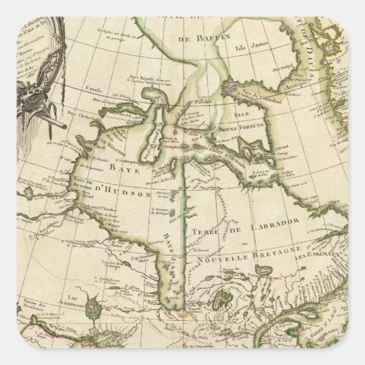 カナダ5 スクエアシール (正面)