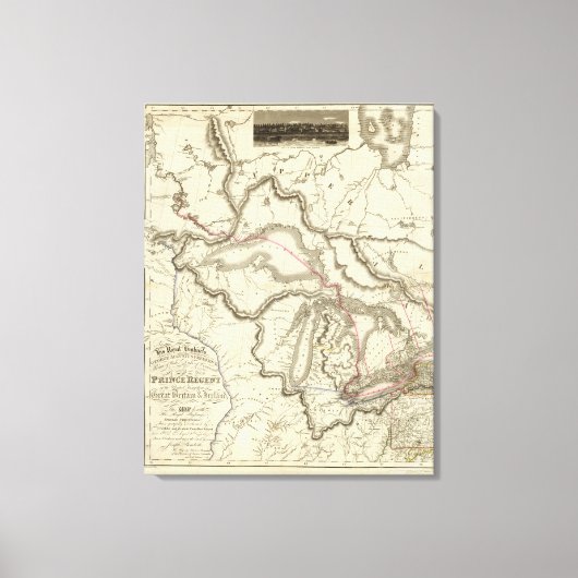 カナダ7 キャンバスプリント (正面)