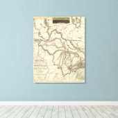 カナダ7 キャンバスプリント (インサイチュ (ウッドフロア))