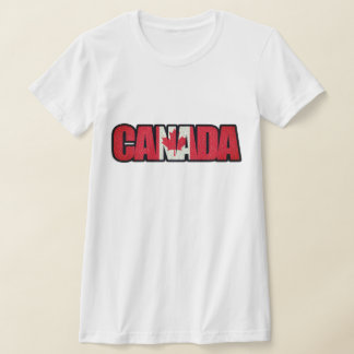 "カナダ"のカナダ国旗 Tシャツ