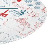 カナダ|の記号パターン カッティングボード (角)