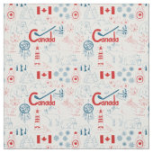カナダ|の記号パターン ファブリック (見本)