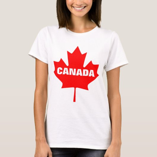 カナダ|のTシャツ Tシャツ (正面)