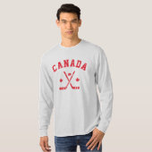 カナダ アイスホッケー Tシャツ (正面フル)