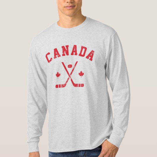 カナダ アイスホッケー Tシャツ (正面)