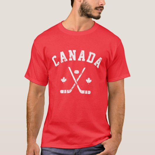 カナダ アイスホッケー Tシャツ (正面)
