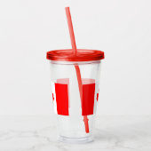 カナダ アクリルタンブラー (左)