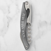 カナダ/アメリカ合衆国コルクカスタムスクリューボトルオープナー ソムリエナイフ (裏面)