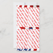 カナダ/アメリカ国旗 (裏面)