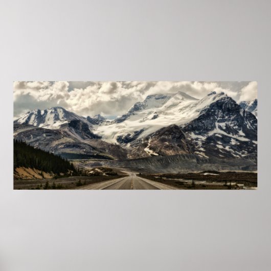 カナダ，アルバータの風景 ポスター (正面)