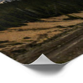 カナダ，アルバータの風景 ポスター (角)