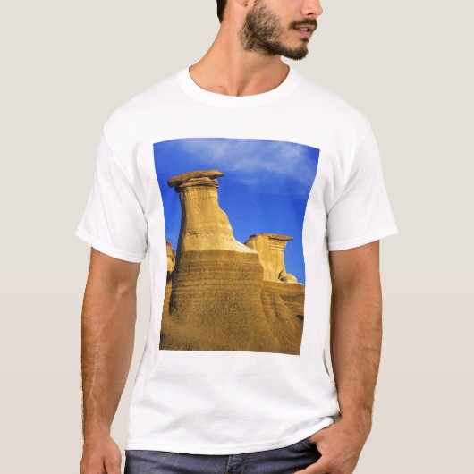 カナダ アルバータ州ドラムヘラー・フーディーズ 2 Tシャツ (正面)