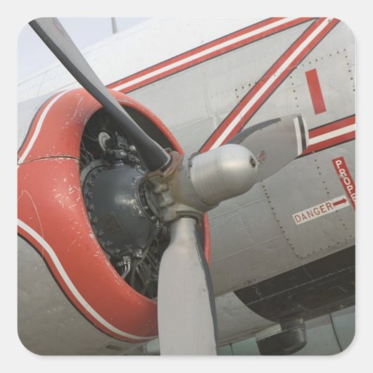 カナダ アルバータ州 エドモントン: アルバータ州航空 スクエアシール (正面)
