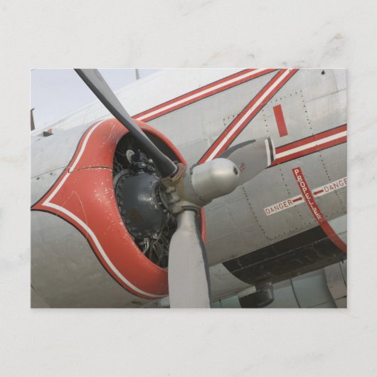 カナダ アルバータ州 エドモントン: アルバータ州航空 ポストカード (正面)
