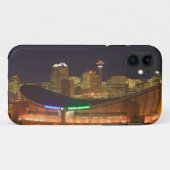 カナダ アルバータ州 カルガリー:市街地のスカイライン Case-Mate iPhoneケース (裏面(横))