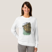 カナダ アルバータ州 ジャスパー国立公園 アサバスカ Tシャツ (正面フル)