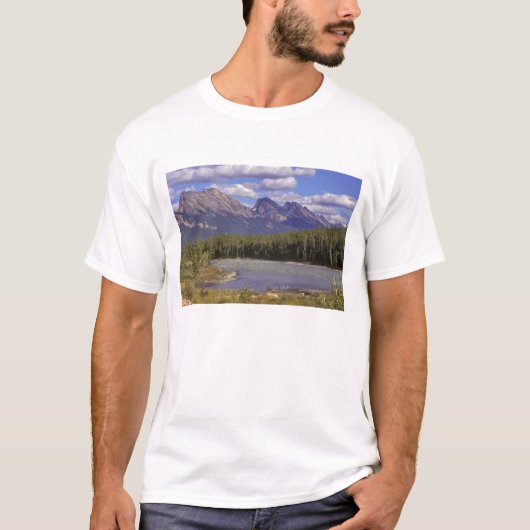 カナダ アルバータ州 ジャスパー国立公園 大きい Tシャツ (正面)