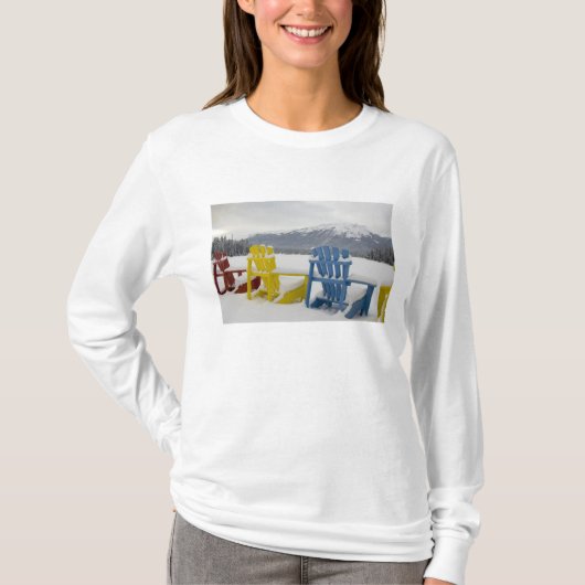 カナダ, アルバータ州, ジャスパー, ジャスパー国立公園 フェアモント Tシャツ (正面)