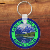 カナダ，アルバータ州，バンフ国立公園 キーホルダー (正面)