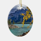 カナダ，アルバータ州，バンフ国立公園 セラミックオーナメント (右)