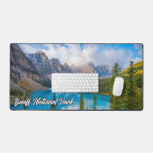 カナダ，アルバータ州，バンフ国立公園 デスクマット (キーボード&マウス)