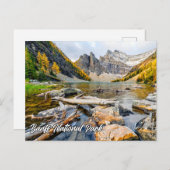 カナダ，アルバータ州，バンフ国立公園 ポストカード (正面/裏面)