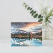 カナダ，アルバータ州，バンフ国立公園 ポストカード (スタンド正面)