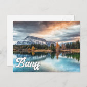 カナダ，アルバータ州，バンフ国立公園 ポストカード (正面/裏面)