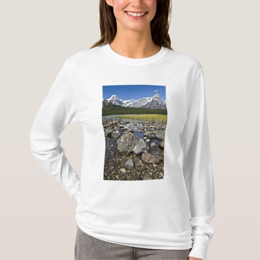 カナダ, アルバータ州, ロッキー山脈, バンフ国立 Tシャツ (正面)
