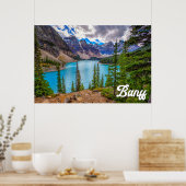 カナダ,アルバータ州,美しいバンフ国立公園 ポスター (キッチン)