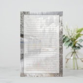 カナダ、アルバータ州。VIA鉄道雪車間 便箋 (スタンド正面)