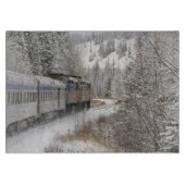 カナダ アルバータ州 VIA Rail スノートレイン カッティングボード (正面)
