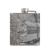 カナダ アルバータ州 VIA Rail スノートレイン フラスク (裏面)